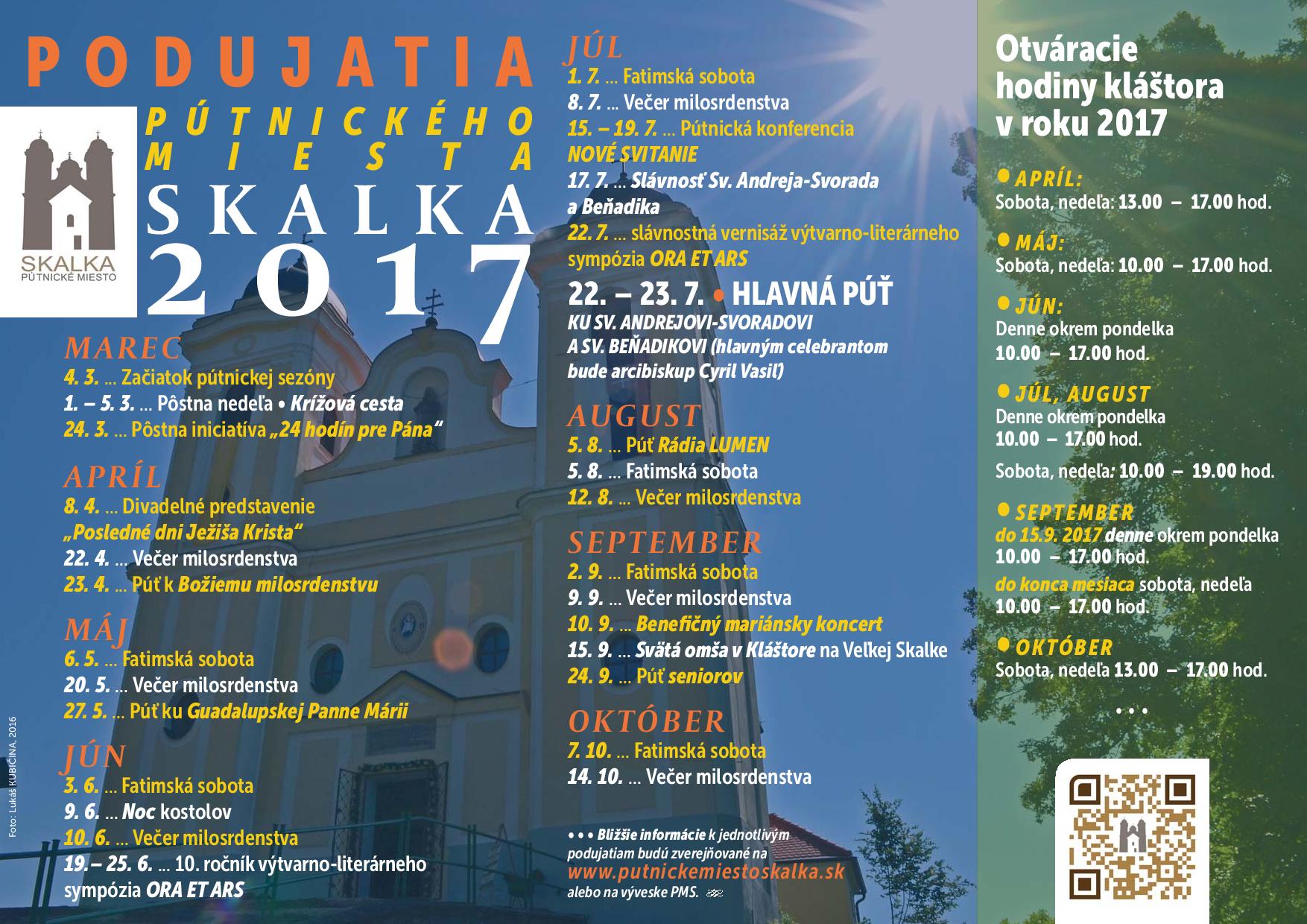 Skalka program 2017